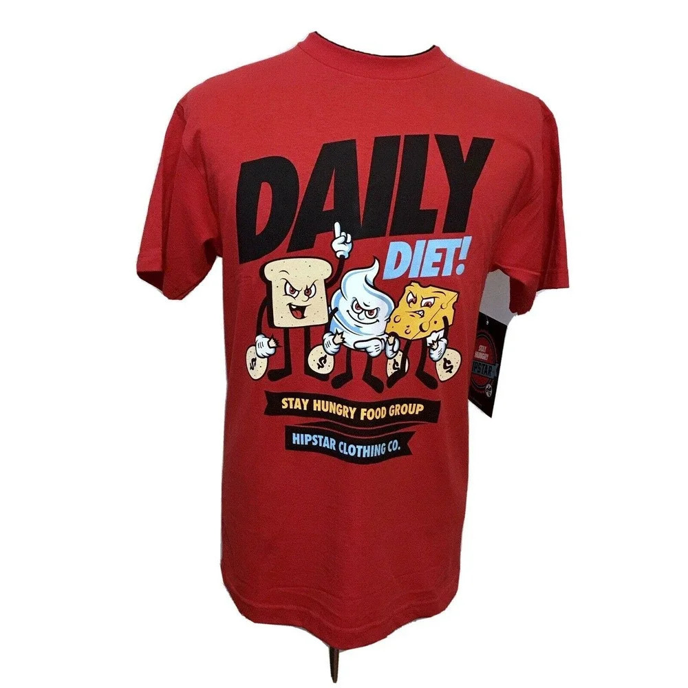 Hipstar NWT Red Graphic Shirt Men Various